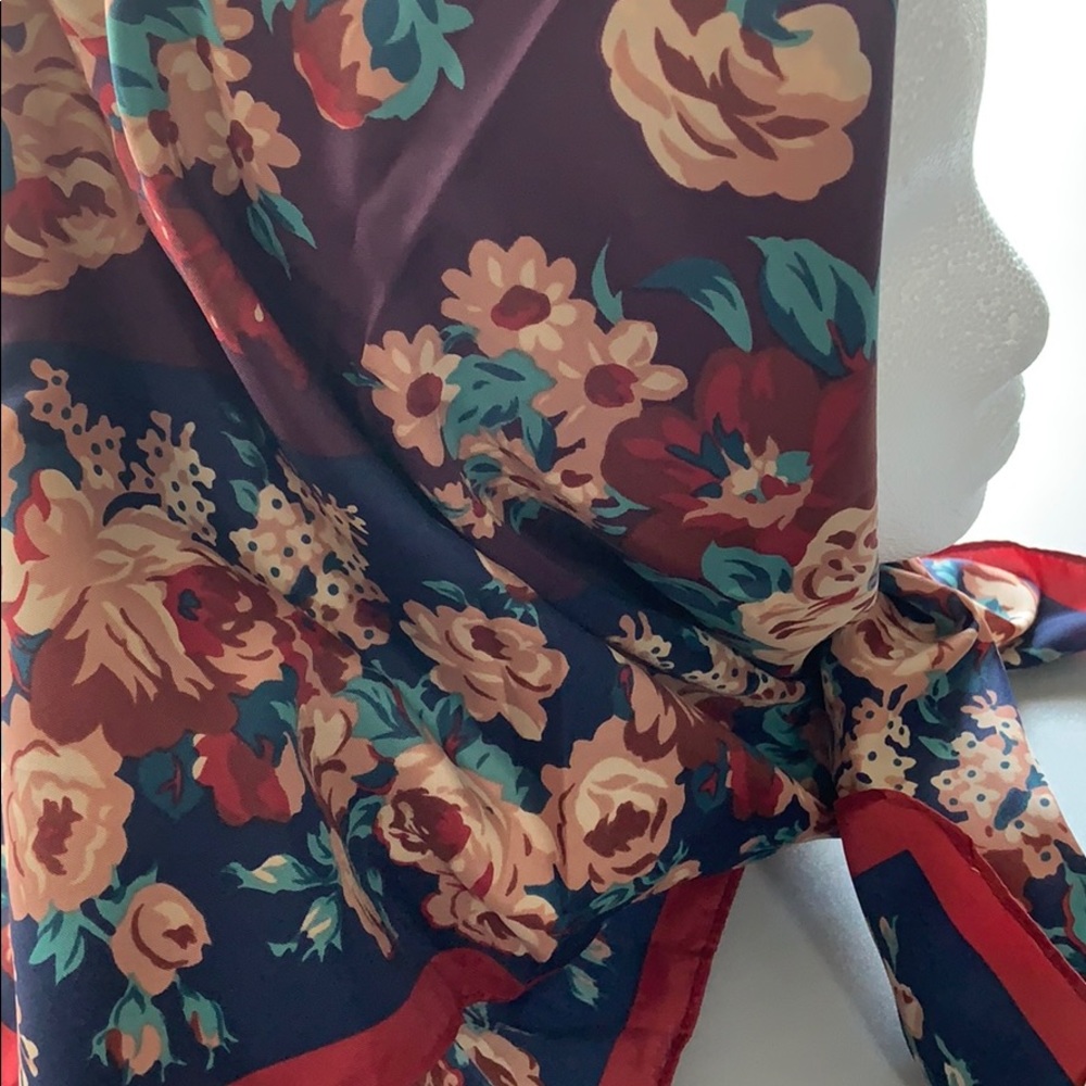 Floral scarf